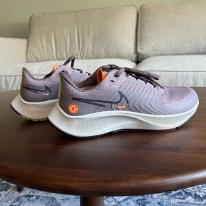 Nike Air Zoom Pegasus 38 Shield Running Shoe - Purple Smoke